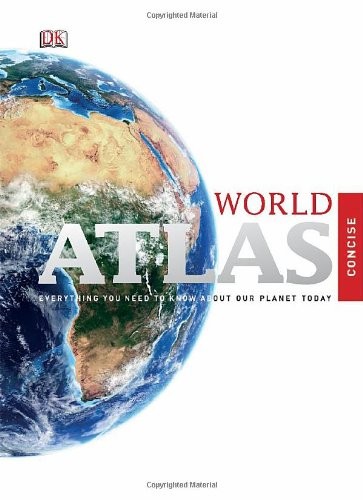 Concise world atlas dk - concise,