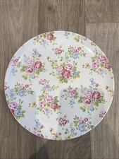Cath Kidston Spray Flowers 8” melamine picnic plate, classic floral design