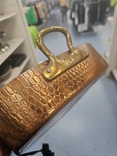 Vintage Copper Roasting Baking