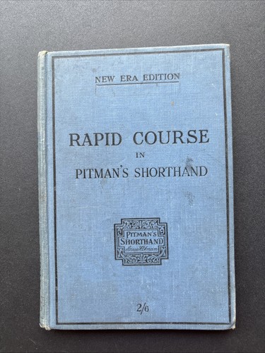 Pitman shorthand rapid - pitman's,