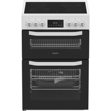 Hotpoint HTE6VDCW Cooker