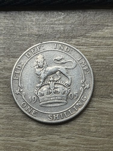 Edward vii shilling - vii,, shilling,