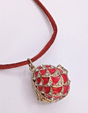 Vintage Enamel Egg Locket