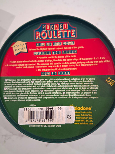 Paladone pocket roulette - paladone,