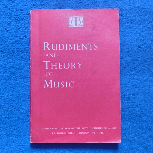 Rudiments and theory music - rudiments, of