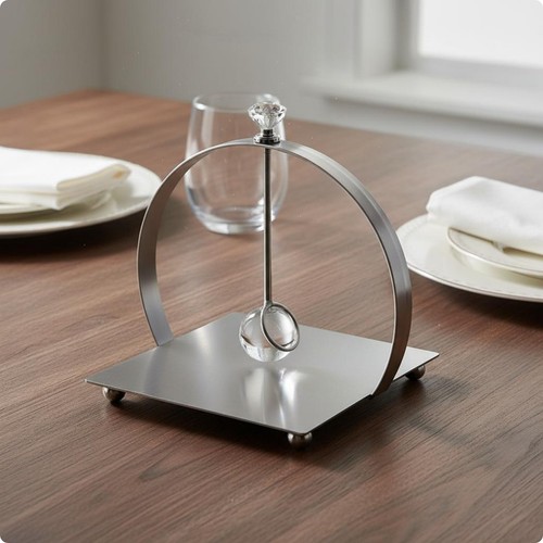 Curved napkin holder - napkin, luxury
