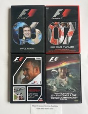 Formula One 1 F1 2006 2007 2008 2014 Official Season Review DVD’s VGC Free Post
