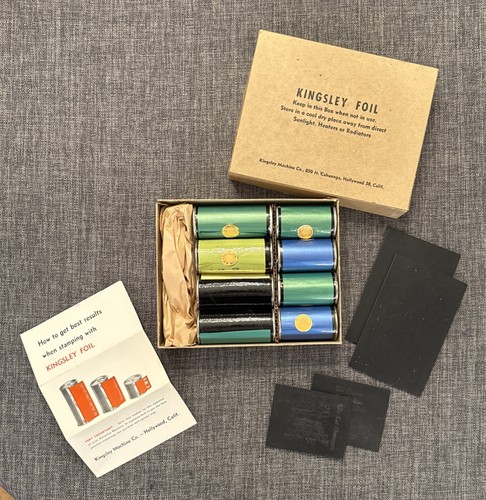 Vintage kingsley foil - kingsley,