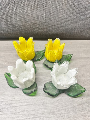 Vintage murano glass tulip - murano, tea