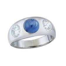 Sapphire Cabochon Old Cut