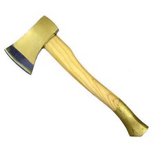 1.5lb Hand Axe With Ash Wooden Handle Fire Wood Log Chopper Hatchet Camping