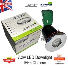 7.2w LED Chrome Downlight IP65