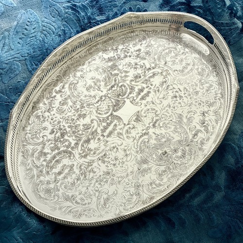 Large vintage silver plated - silver,