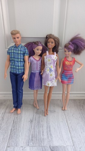 Barbie dolls bundle ken - 4x,