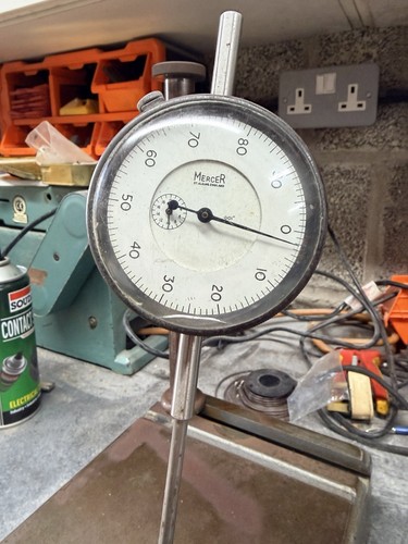 Mercer surface gauge dial - &,