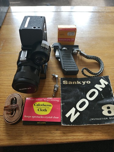 Vintage sankyo zoom movie - vintage, 8
