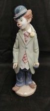 Lladro Porcelain Figure Circus Sam Clown with Violin 5472( A 89  )