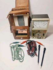 Vintage Post Office Tester Multi-Meter SA9083 MK.8 with Leads & Leather Case 