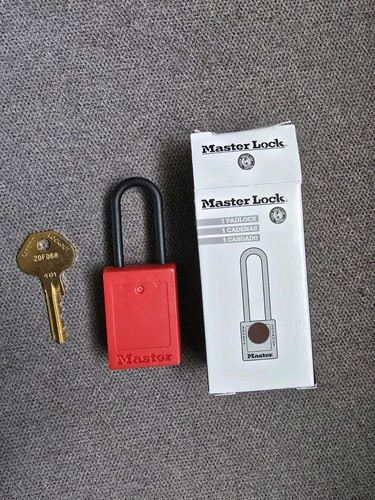 Master lock padlock red s32 - lock,