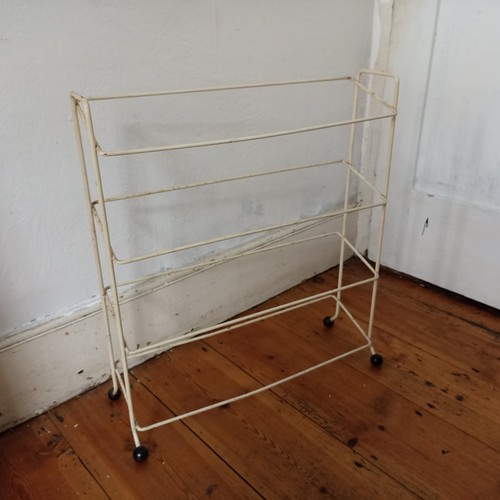 Vintage retro shoe rack white - vintage,