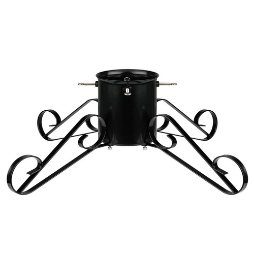 Black traditional scroll leg - scroll,