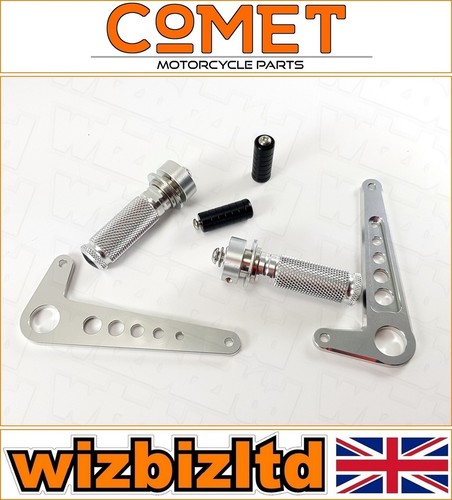 Comet silver foot controls - comet,