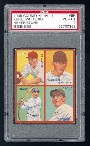 1935 goudey joe kuhel - 1935,