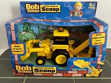 Bob The Builder Scoop Friction Powered Toy Figure Vehicle Boxed NEW
