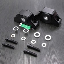 Engine Billet Motor Torque Mounts for Honda Civic EG EK B16 B18 B20 D16 Black UK