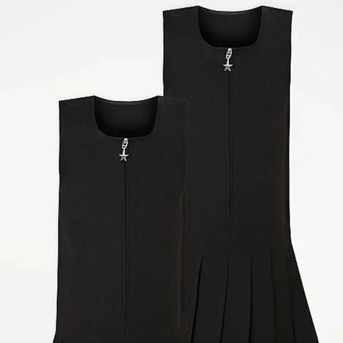 Girls pack school - school, pinafore