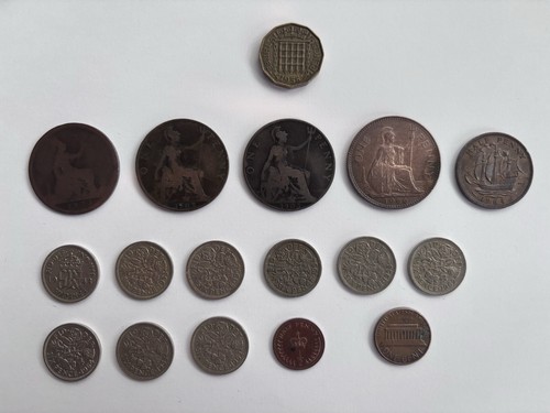 Collection coins english - collection, of