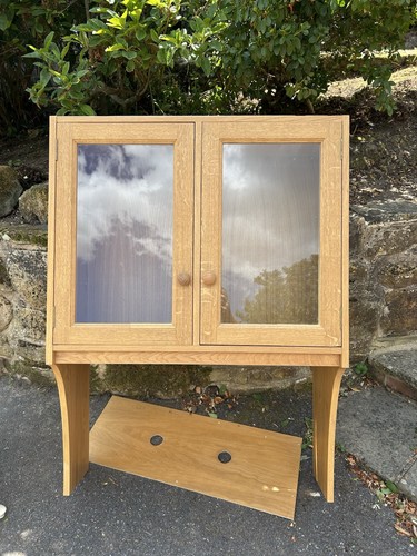 Solid oak cabinet 90cm - oak,