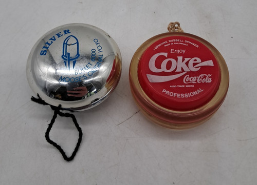 Pair vintage yoyo - vintage, yoyo's