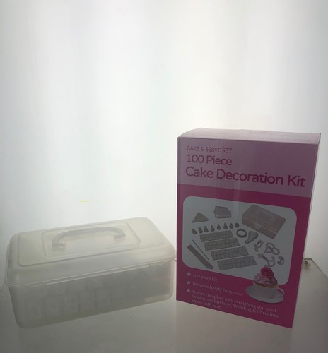 100 pce cake decoration - cake, set