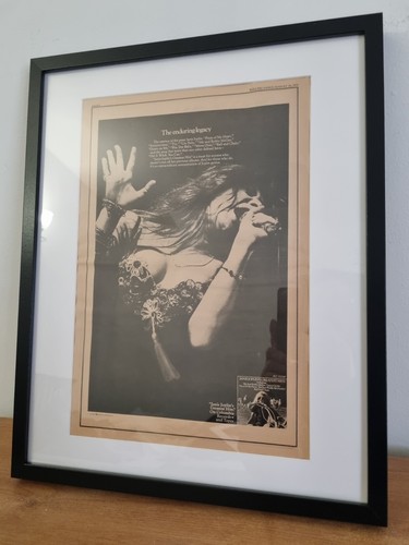 Janis joplin original framed - original,