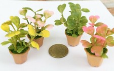 Dolls House Plastic Plant In A