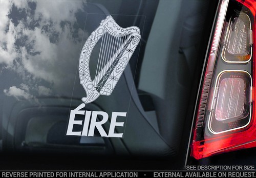 Eire car window sticker - car,
