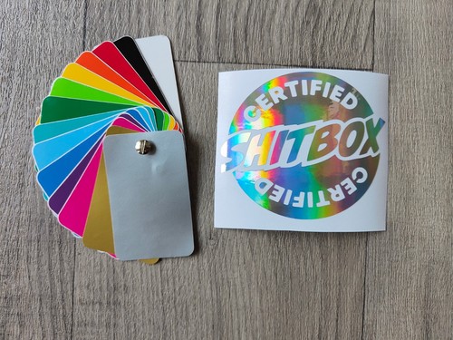 Shitbox holographic oil - holographic, slick