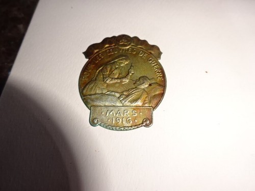 Ww1 french fundraising medal - ww1,