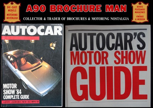 Old autocar magazine 1984 - autocar,