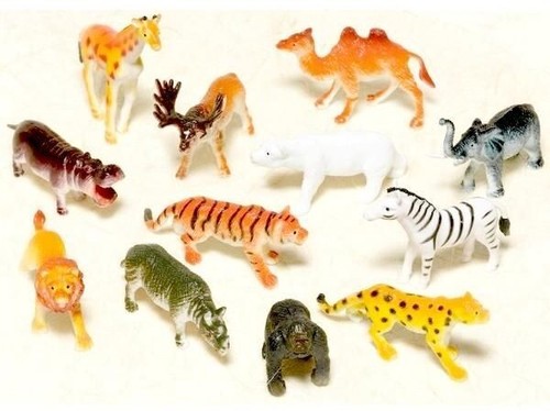 Mini zoo animals ideal - x,