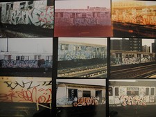 500 NYC SUBWAY WALLS GRAFFITI GRAFITTI KRYLON PHOTOS PICTURES