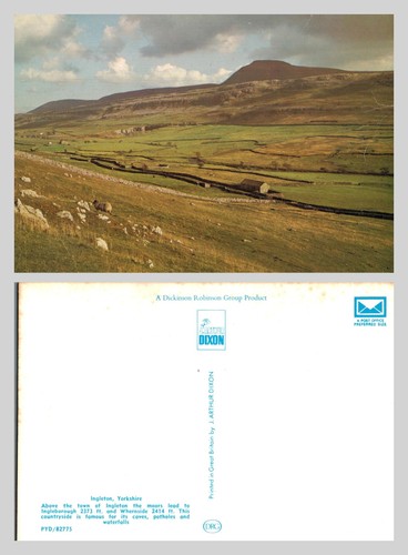 Vintage postcard ingleton - vintage,