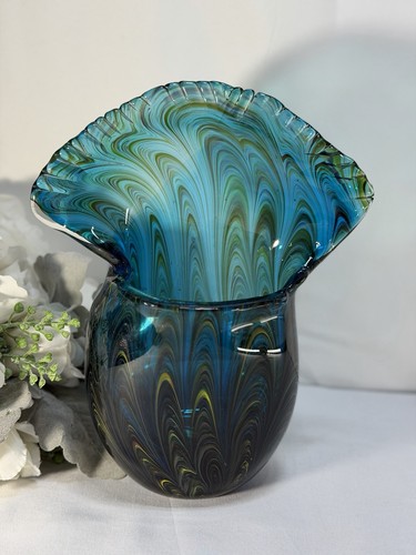Vintage hand blown art - art, glass