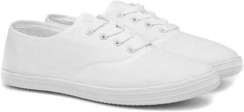 Ladies soft white sneakers - ladies,