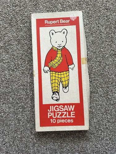 Vintage 1982 rupert bear - rupert, 10