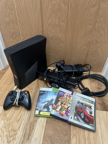Microsoft xbox 360 slim black - microsoft,
