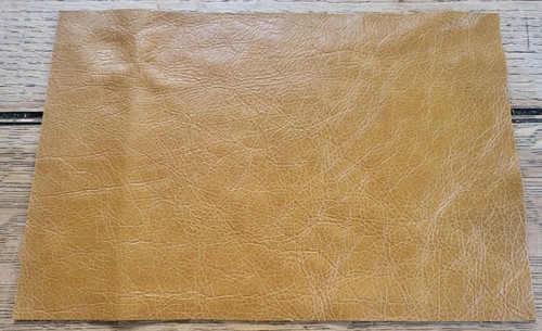Tan 100 crest leather x8 - 100%, 12"x8"