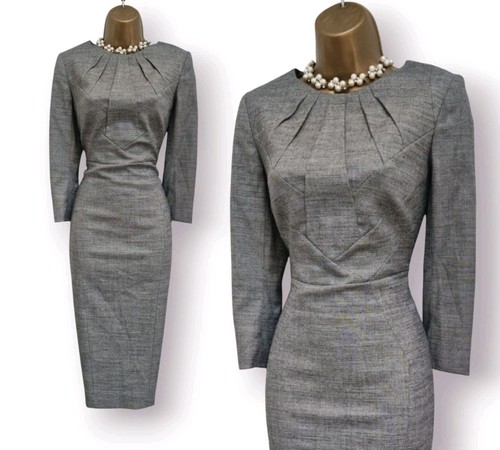 Karen millen grey - karen, pleat
