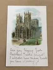 EARLY 1900s TUCK CHROMO PC -